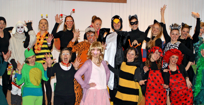Fasching Schule Alsterredder